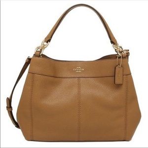 COACH Lexy Shoulder Bag - Camel